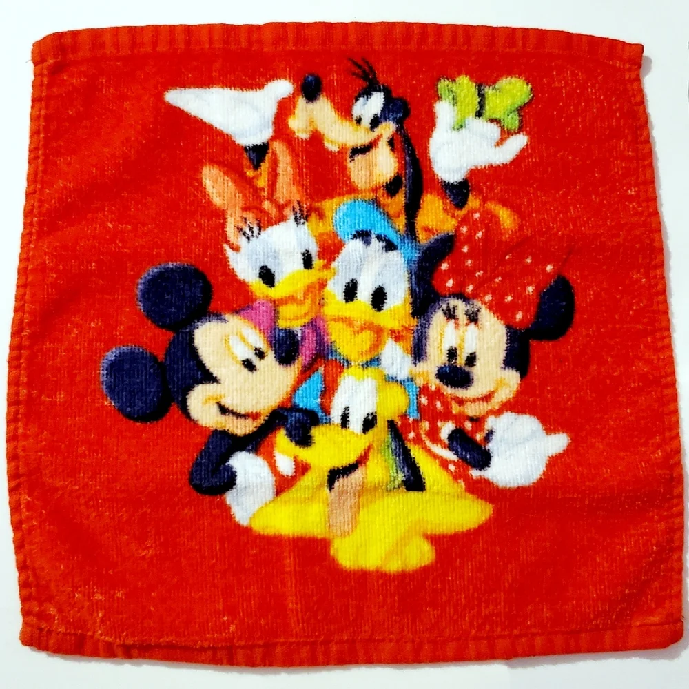 Disney Mickey Minnie Mouse Washcloth Jerry Leigh